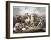 Battle of Salamanca, Spain, 21st July 1812 (1819)-Thales Fielding-Framed Giclee Print