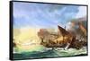 Battle of Salamis-Andrew Howat-Framed Stretched Canvas