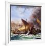 Battle of Salamis-Andrew Howat-Framed Giclee Print