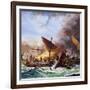 Battle of Salamis-Andrew Howat-Framed Giclee Print