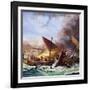 Battle of Salamis-Andrew Howat-Framed Giclee Print