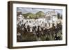 Battle of San Fermo at Como, May 27, 1859, Second War of Independence, Italy 19th Century-null-Framed Giclee Print