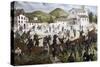 Battle of San Fermo at Como, May 27, 1859, Second War of Independence, Italy 19th Century-null-Stretched Canvas