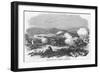 Battle of San Gabriel-null-Framed Giclee Print