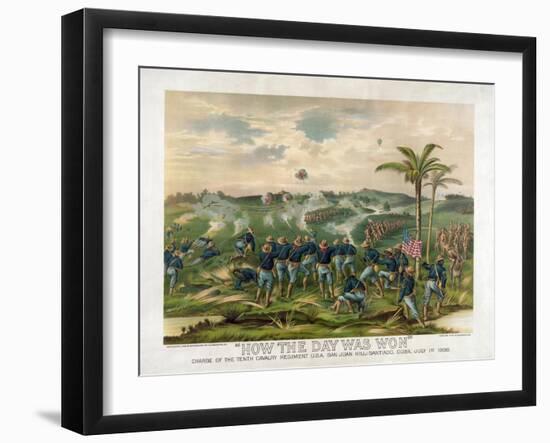 Battle of San Juan Hill-null-Framed Giclee Print