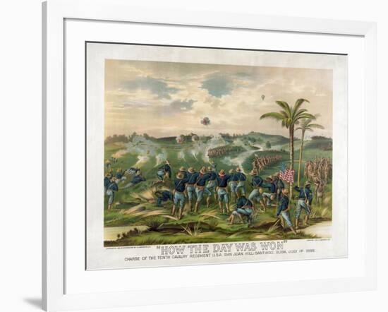 Battle of San Juan Hill-null-Framed Giclee Print