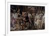 Battle of San Romano: the Counter Attack of Michelotto Da Contignola-Paolo Uccello-Framed Giclee Print