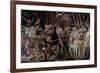 Battle of San Romano: the Counter Attack of Michelotto Da Contignola-Paolo Uccello-Framed Giclee Print