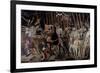 Battle of San Romano: the Counter Attack of Michelotto Da Contignola-Paolo Uccello-Framed Giclee Print