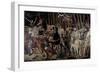 Battle of San Romano: the Counter Attack of Michelotto Da Contignola-Paolo Uccello-Framed Giclee Print