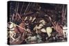 Battle of San Romano-Paolo Uccello-Stretched Canvas