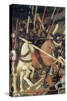 Battle of San Romano-Paolo Uccello-Stretched Canvas