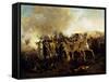 Battle of Santa Cala, January 8, 1841-Jules Ranard-Framed Stretched Canvas