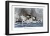 Battle of Santiago De Cuba, 3 July 1898-Willy Stower-Framed Giclee Print