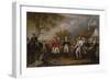 Battle of Saratoga-John Trumbull-Framed Giclee Print