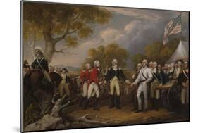 Battle of Saratoga-John Trumbull-Mounted Giclee Print