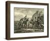 Battle of Saratoga --Fauvel-Framed Giclee Print