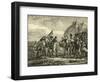 Battle of Saratoga --Fauvel-Framed Giclee Print