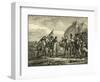 Battle of Saratoga --Fauvel-Framed Giclee Print