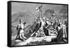 Battle of Sempach 5-WJ Allen-Framed Stretched Canvas