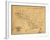 Battle of Shiloh - Civil War Panoramic Map-Lantern Press-Framed Art Print