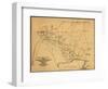 Battle of Shiloh - Civil War Panoramic Map-Lantern Press-Framed Art Print