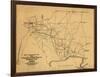 Battle of Shiloh - Civil War Panoramic Map-Lantern Press-Framed Art Print