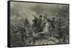 Battle of Shiloh, Tennessee, C.1862-Felix Octavius Carr Darley-Framed Stretched Canvas