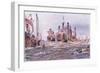 Battle of Sluys 1340 Ad, 1915-William Lionel Wyllie-Framed Giclee Print