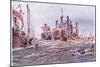 Battle of Sluys 1340 Ad, 1915-William Lionel Wyllie-Mounted Giclee Print