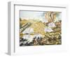 Battle of Smolensk,1812, Napoleonic Wars, Russia-null-Framed Giclee Print