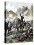 Battle of Solferino 1859-Chris Hellier-Stretched Canvas