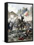 Battle of Solferino 1859-Chris Hellier-Framed Stretched Canvas