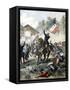 Battle of Solferino 1859-Chris Hellier-Framed Stretched Canvas