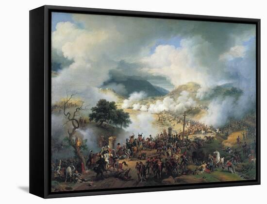 Battle of Somo-Sierra, November 30th 1808-Louis Lejeune-Framed Stretched Canvas