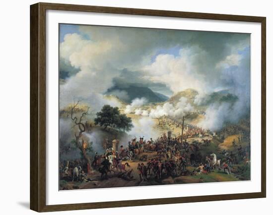 Battle of Somo-Sierra, November 30th 1808-Louis Lejeune-Framed Giclee Print