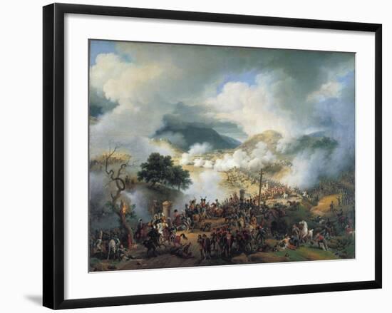 Battle of Somo-Sierra, November 30th 1808-Louis Lejeune-Framed Giclee Print