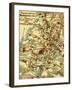 Battle of Spotsylvania Court House - Civil War Panoramic Map-Lantern Press-Framed Art Print