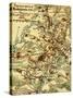 Battle of Spotsylvania Court House - Civil War Panoramic Map-Lantern Press-Stretched Canvas