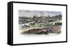 Battle of Spotsylvania Court House, Virginia, American Civil War, 12 May 1864-Edwin Forbes-Framed Stretched Canvas