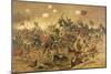 Battle of Spottsylvania-Thure De Thulstrup-Mounted Giclee Print