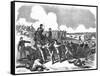 Battle of Springfield-null-Framed Stretched Canvas