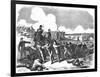 Battle of Springfield-null-Framed Art Print