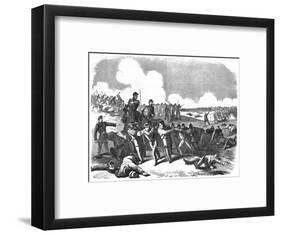 Battle of Springfield-null-Framed Art Print