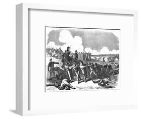 Battle of Springfield-null-Framed Art Print