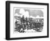 Battle of Springfield-null-Framed Art Print