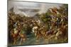 Battle of St, Jakob, 1838-Hieronymus Hess-Mounted Giclee Print