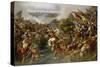 Battle of St, Jakob, 1838-Hieronymus Hess-Stretched Canvas