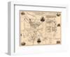 Battle of Stones River - Civil War Panoramic Map-Lantern Press-Framed Art Print