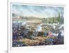 Battle of Stones River, Pub. Kurz and Allison, 1891-null-Framed Premium Giclee Print